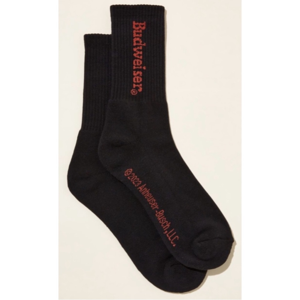 Cotton-On :Budweiser Sock Nwt